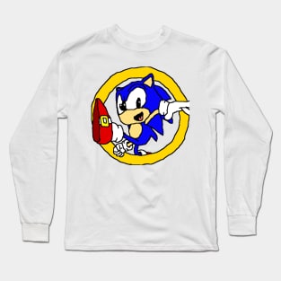 Classic sonic icon Long Sleeve T-Shirt